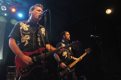 John Reis Pete Reichet of Rocket from the Cryptperforms at KOKO on- Old Photo 2