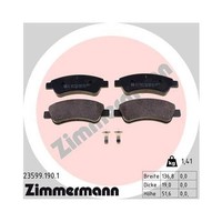 Zimmermann 23599.190.1 Bremsbelagsatz Scheibenbremse Vorderachse FüR Opel