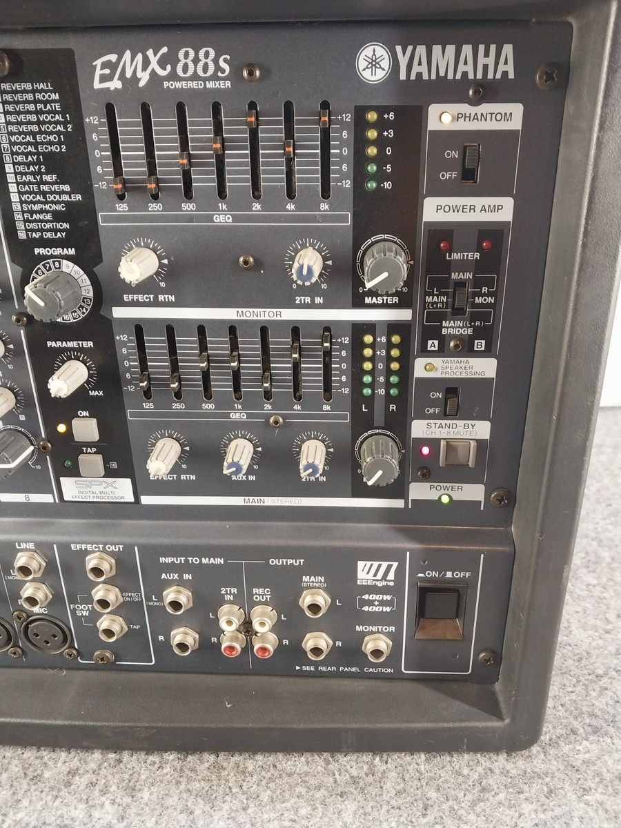 Yamaha EMX88S Powered Mixer Tested And Working | eBay