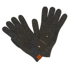 BUGATTI Men's Wool Blend Gloves 21156 Dark Grey Anthracite 907