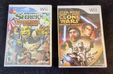 Shrek’s Carnival Craze Party Games/Star Wars Clone Republic Heroes Nintendo Wii