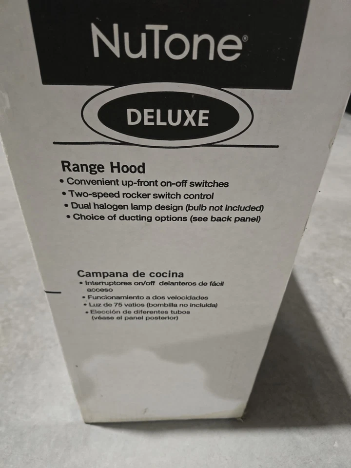 Campana extractora Nutone de acero inoxidable 30" WS130SS Foto 4 de 4