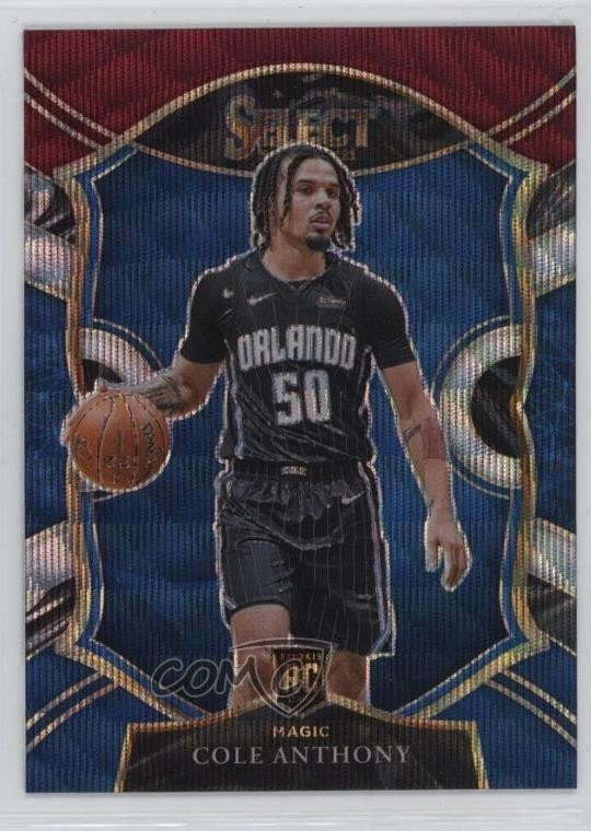 2020-21 Panini Select Concourse Tri-Color Prizm Cole Anthony #75 0i7z