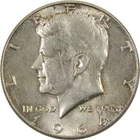 1964 Kennedy Half Dollar Circulated Silver 50c Coin Collectible