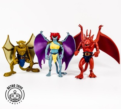 GARGOYLES Lexington, Brooklyn & Demona Kenner 1995 Action Figure
