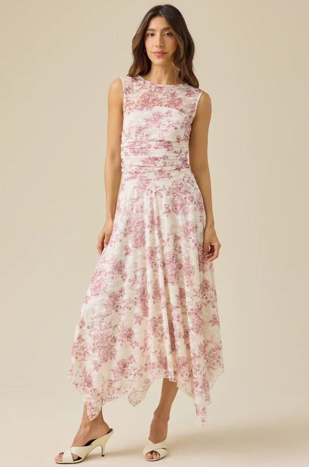 slim fit dress slacks She's A Masterpiece Lace Maxi Dress Pink