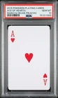 2016 POKEMON PLAYING CARDS MAIKO PIKACHU & OKUGE PIKACHU ACE OF HEARTS PSA 10