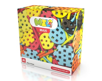 Meli Maxi Constructor Set - 60-teilig.