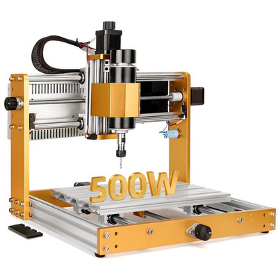 LUNYEE CNC Fräsmaschine 500W 3018 PRO MAX CNC Holzfräse 3-Achs Fräse