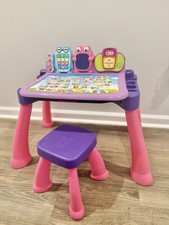 VTech Touch and Learn Activity Desk Deluxe, Pink