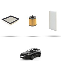 Hoffcar Set Service - 3 Filter FüR Fiat Croma Ii 2.2 16V 108Kw Von 2005