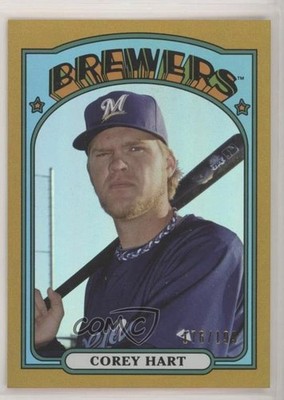 2013 Topps Archives Gold Rainbow 176/199 Corey Hart #33 0l2