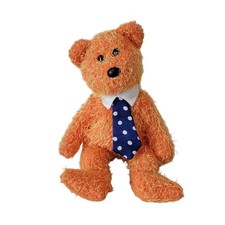 TY Beanie Baby Pappa 2002 Orange Plush Teddy Bear Fathers Day Retired
