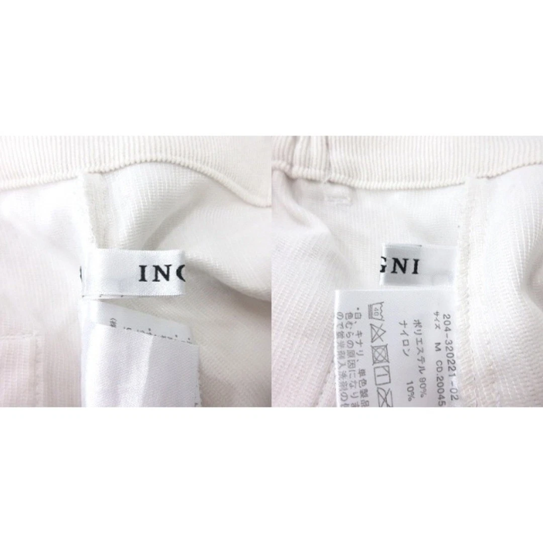 OFF WHITE Gonna con cappuccio Ingni mini velluto a coste M bianco sporco MN RY vita:circa 64 cm usata 501