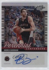 2020-21 Panini Contenders Optic Perennial /99 Andrea Bargnani #PCO-ABR Auto 0m1w