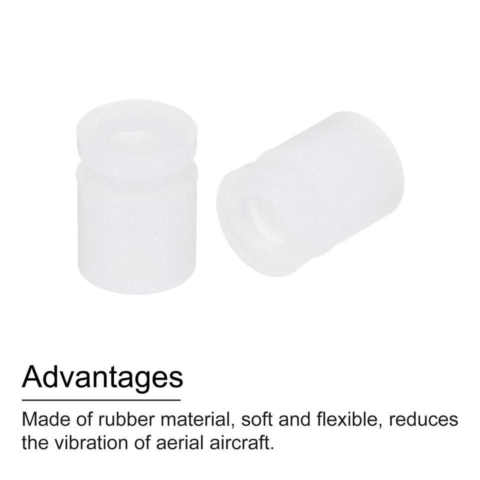 12 stücke RC Anti Vibration Gummibälle für F4 F7 Flug Controller M3x8mm Klar - Bild 4 von 4