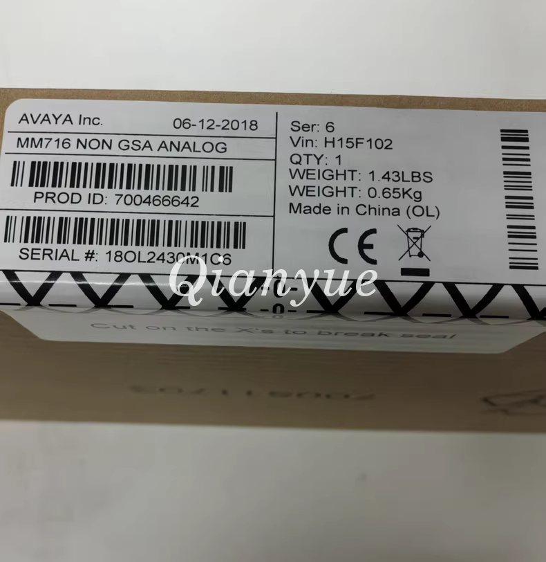 AVAYA 700466642 Avaya MM716 ANLG MEDIA MOD 24FXS | eBay