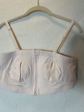 Lansinoh Simple Wishes Hands Free Breast Pump Bustier Bra XS-L  Soft Adjustable