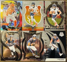 2024 Panini Select & Mosaic Rome Odunze Rookie Card Lot Chicago Bears