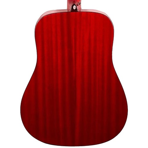Sawtooth ST-AD-MV-CH Transparent Cherry Mahogany Acoustic Guitar, Right-Handed - Picture 5 of 6