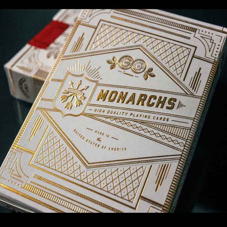 Theory11 Monarch Playing Cards Deck - Blue, Red, Green, Purple