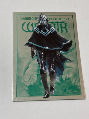Wraith 2014 Marvel Universe Emerald Parallel Card #63 Rare Serial # /100