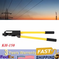 8-4/0 AWG KH-150 24" Large Gauge Ring Terminal Crimper Heavy Duty Crimping Tool