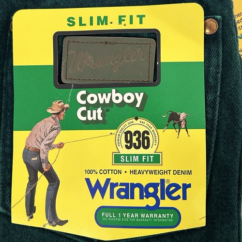 NOS/NWT Wrangler 936FWG 27/36 Vintage USA - Picture 13 of 14
