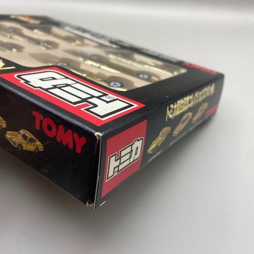TOMY Tomica Millennium Minicar 5-piece Set 30th Anniversary Gold USED/VERYGOOD - Picture 7 of 10