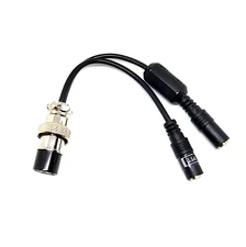 8-Pin MIC/Headset Adapter HS-01CD for ICOM TRX (incl IC-7300) - DYNAMIC