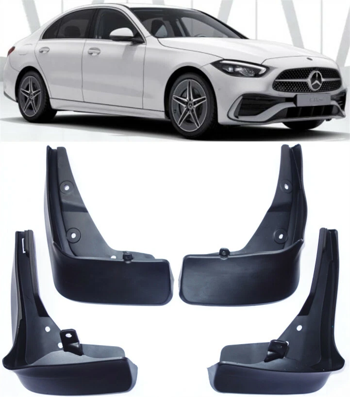 Mercedes w205 mud flaps deals