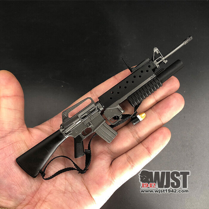 1/6 American M16 Rifle M16a1+m203 Grenade Launcher Rifle