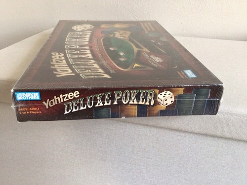 Yahtzee Deluxe Poker Game - Parker Brothers (2005) Brand New & Sealed - Imagen 3 de 6