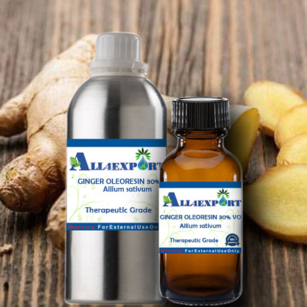 PURE GINGER OLEORESIN 30 VOC Allium sativum NATURAL AYURVEDA HERBAL