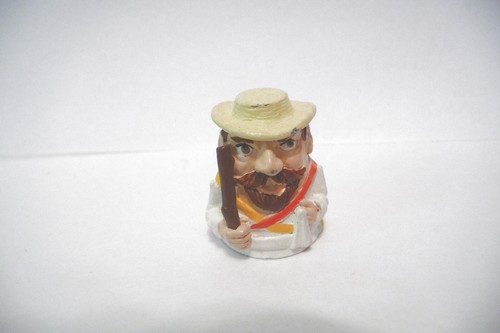 THIMBLE PEWTER MCMILLAN & WIFE H/P TCC'S VILLAGE CHARACTERS "MORRIS DANCER"