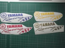 YAMAHA RACING  Sticker Decal x 3.   Choice of 19 colours