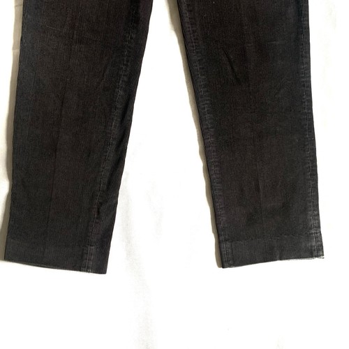 LORO PIANA cotton corduroy velvet gray zip trousers pants IT46 - Picture 3 of 10
