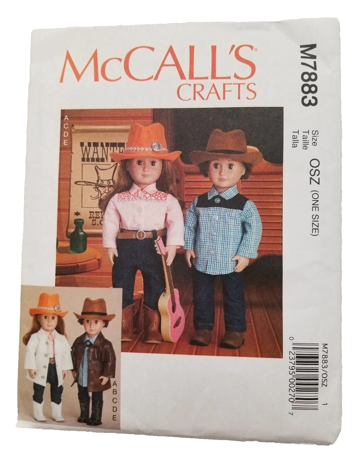 Corte Unissex Boneco/Brinquedo Moldes de Costura