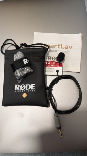 Rode Smartlav+ Lavalier mikrofon pojemnościowy do smartfonów i tabletów - Zdjęcie 2 z 6