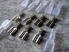 4.8mm Female Spade Crimp with Insulated Case Terminals Quick Splice 100pcs