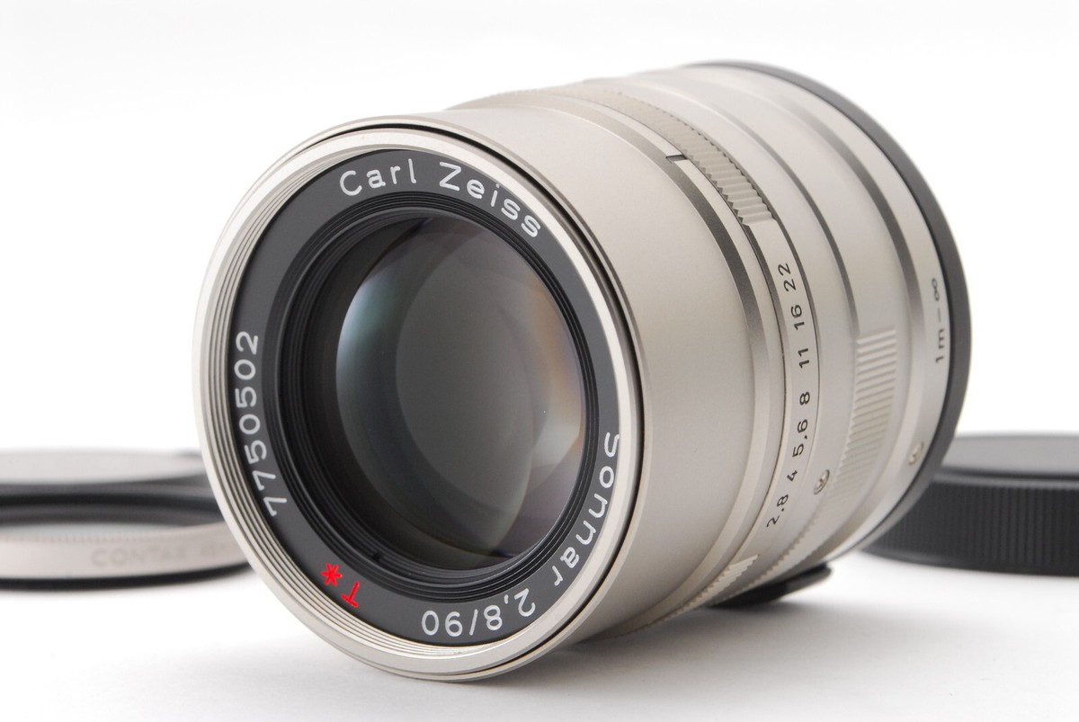 Unused in Box] Contax Carl Zeiss Sonnar T* 90mm f2.8 Lens