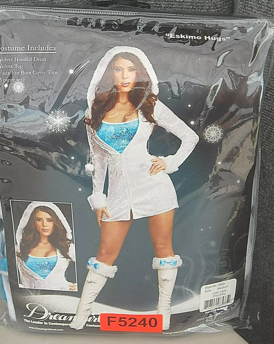 Dreamgirl Eskimo Hugs Women s Halloween Costume F5240 eBay