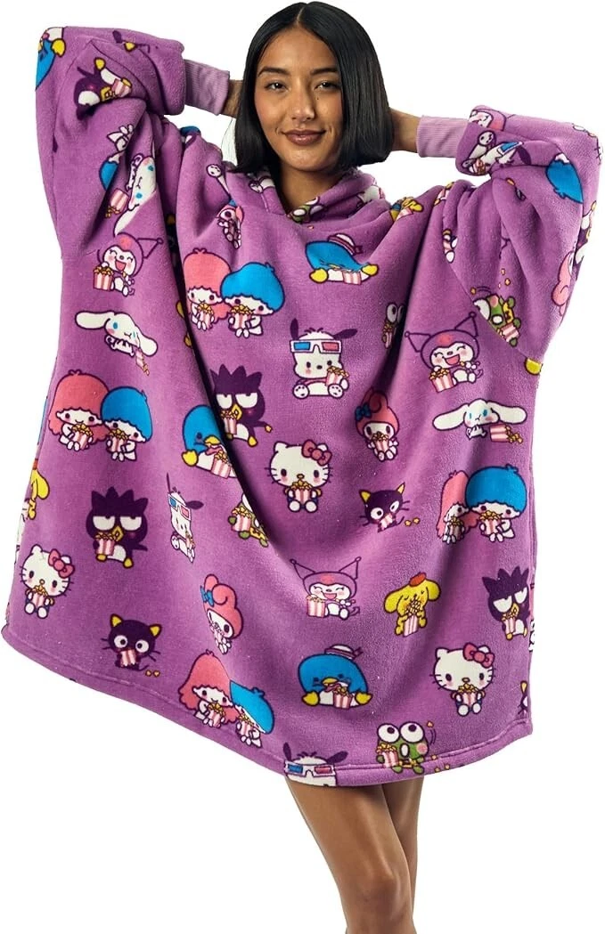 Sanrio Hello Kitty & Friends Oversize Blanket Hoodie
