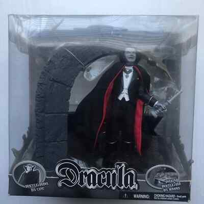 NEW UNIVERSAL STUDIOS MONSTERS 2003 JAKKS PACIFIC DRACULA B & W VARIANT
