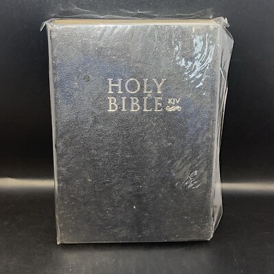 NEW Holy Bible King James Version Old and New Testament Black Flex ...