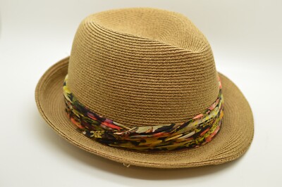 Eugenia Kim Natural Fedora With Silk Band Detail EUC Paper  display picture 3