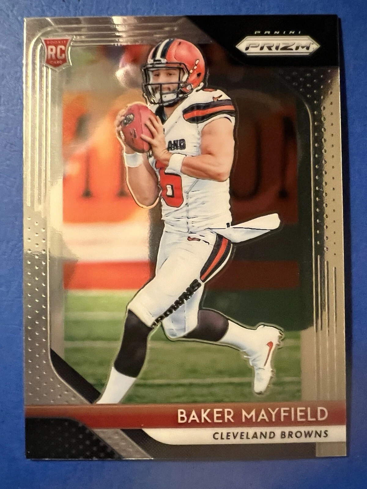 Sweet ! 2018 Panini Prizm #201 - BAKER MAYFIELD  ROOKIE Card        N70