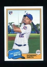 2018 TOPPS ARCHIVES #286 DOMINIC SMITH ROOKIE RC METS