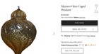 Vintage Murano Rare Opaline Opalescent Quilted Caged Glass Pendant Hanging Lamp  — photo 10