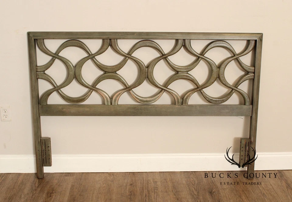 Cabecero Queen Esculpido Stanley Furniture 'Theme II' Foto 2 de 4